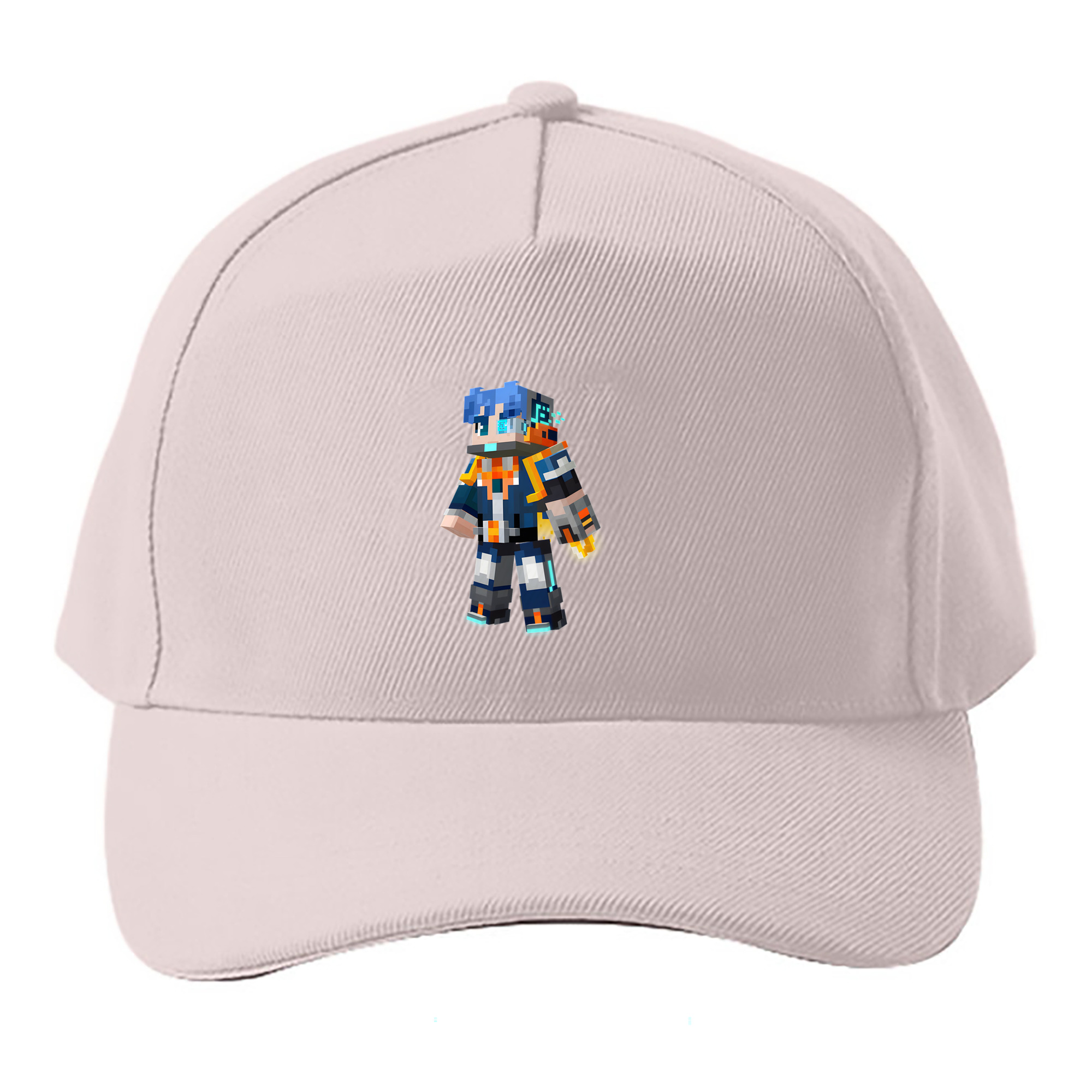 （画像用） マインクラフト ブロックの世界 Minecraft MC Block world ベースボールキャップ 綿100％ 男女兼用 帽子 スポーツ